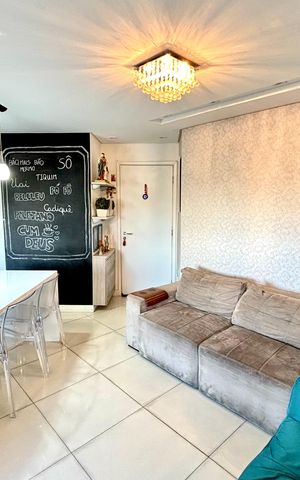 Apartamento à venda com 54m², 2 quartos e 1 vaga Apartamento à venda com 54m², 2 quartos e 1 vagaSala