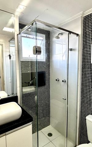 Apartamento à venda com 54m², 2 quartos e 1 vaga Apartamento à venda com 54m², 2 quartos e 1 vagaBanheiro