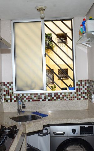 Apartamento à venda com 51m², 2 quartos e 1 vagaCozinha e Área de Serviço