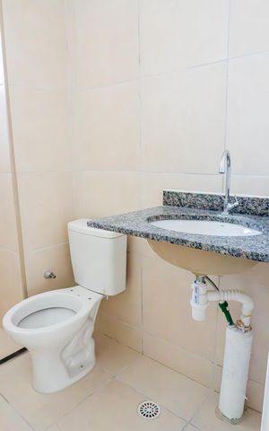 Apartamento para alugar com 38m², 1 quarto e sem vaga Apartamento para alugar com 38m², 1 quarto e sem vagaBanheiro