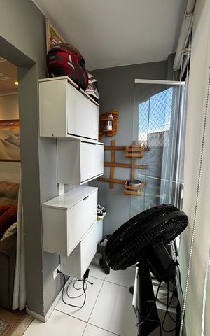 Apartamento para alugar com 50m², 2 quartos e 1 vaga Apartamento para alugar com 50m², 2 quartos e 1 vagaSala - Sala de Jantar Varanda