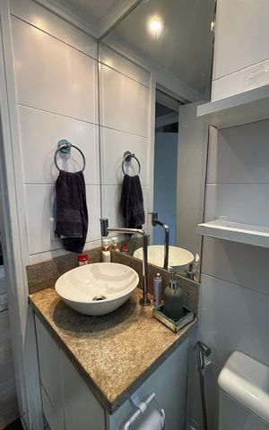 Apartamento para alugar com 50m², 2 quartos e 1 vaga Apartamento para alugar com 50m², 2 quartos e 1 vagaBanheiro