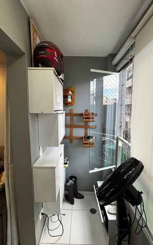 Apartamento para alugar com 50m², 2 quartos e 1 vaga Apartamento para alugar com 50m², 2 quartos e 1 vagaSala - Sala de Jantar Varanda