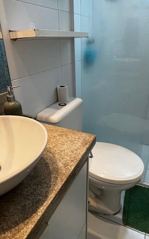 Apartamento para alugar com 50m², 2 quartos e 1 vaga Apartamento para alugar com 50m², 2 quartos e 1 vagaBanheiro