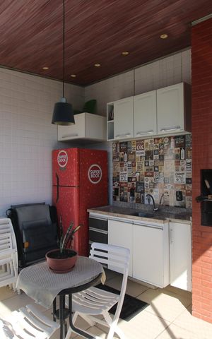 Apartamento à venda com 154m², 3 quartos e 1 vagaTerraço - Churrasqueira