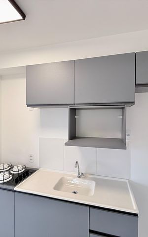 Apartamento para alugar com 35m², 2 quartos e sem vaga Apartamento para alugar com 35m², 2 quartos e sem vagaCozinha