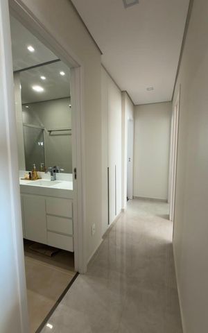 Apartamento para alugar com 68m², 3 quartos e 2 vagas Apartamento para alugar com 68m², 3 quartos e 2 vagasBanheiro social