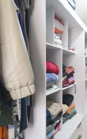 Apartamento à venda com 102m², 3 quartos e 1 vagaCloset do quarto 3