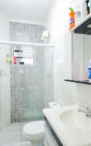 Casa à venda com 150m², 2 quartos e 4 vagasBanheiro da Suíte