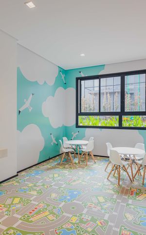 Studio para alugar com 29m², 1 quarto e sem vagaBrinquedoteca