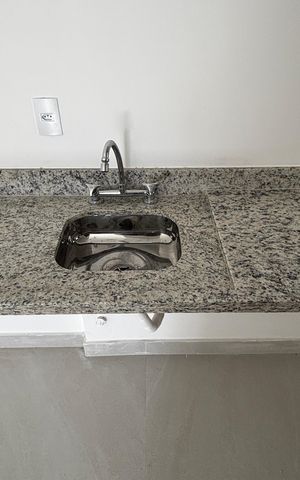 Apartamento à venda com 56m², 2 quartos e 2 vagas Apartamento à venda com 56m², 2 quartos e 2 vagasCozinha e Área de Serviço