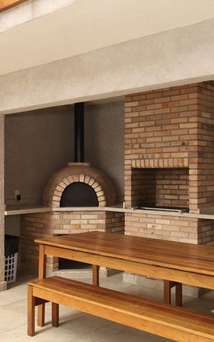 Apartamento para alugar com 33m², 2 quartos e sem vagaÁrea comum - Área gourmet