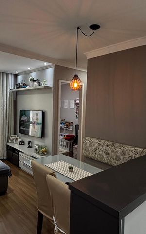Apartamento à venda com 48m², 2 quartos e 1 vaga Apartamento à venda com 48m², 2 quartos e 1 vagaSala - Sala de Jantar