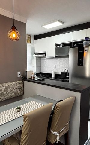 Apartamento à venda com 48m², 2 quartos e 1 vaga Apartamento à venda com 48m², 2 quartos e 1 vagaSala - Sala de Jantar