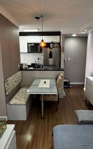 Apartamento à venda com 48m², 2 quartos e 1 vaga Apartamento à venda com 48m², 2 quartos e 1 vagaSala - Sala de Jantar