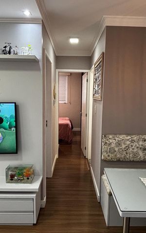 Apartamento à venda com 48m², 2 quartos e 1 vaga Apartamento à venda com 48m², 2 quartos e 1 vagaSala - Sala de Jantar