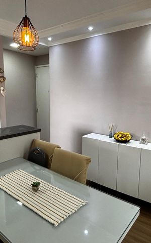 Apartamento à venda com 48m², 2 quartos e 1 vaga Apartamento à venda com 48m², 2 quartos e 1 vagaSala - Sala de Jantar