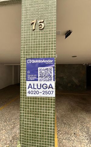 Apartamento para alugar com 90m², 3 quartos e 1 vaga Apartamento para alugar com 90m², 3 quartos e 1 vagaPlaca