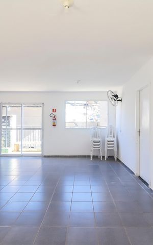 Apartamento para alugar com 42m², 2 quartos e sem vagaÁrea comum - Salão de festas