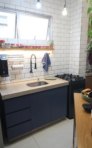 Apartamento à venda com 70m², 3 quartos e 1 vagaCozinha e Área de Serviço