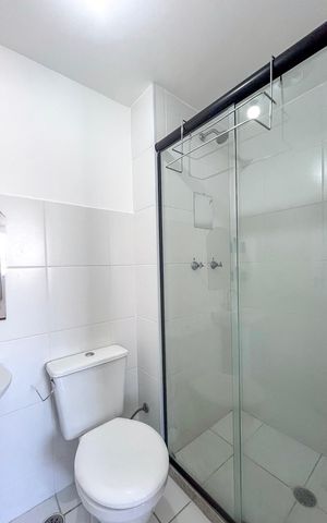 Apartamento à venda com 35m², 2 quartos e sem vaga Apartamento à venda com 35m², 2 quartos e sem vagaBanheiro