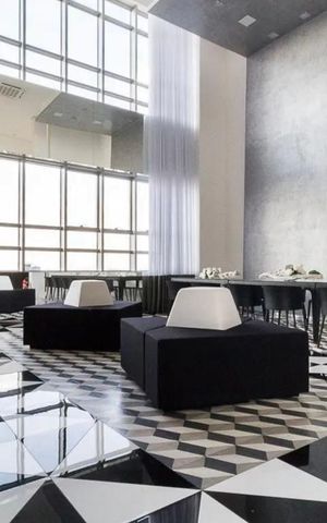 Studio à venda com 44m², 1 quarto e 1 vaga Studio à venda com 44m², 1 quarto e 1 vagaÁrea comum - Salão de festas