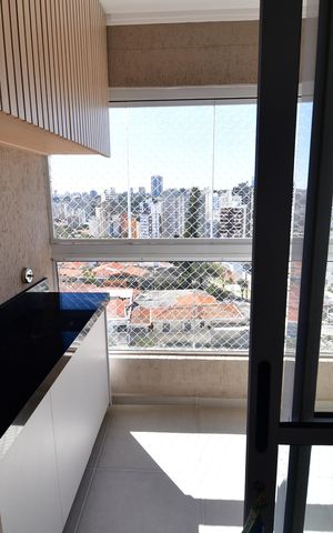 Apartamento à venda com 51m², 1 quarto e 1 vagaSala - Sacada
