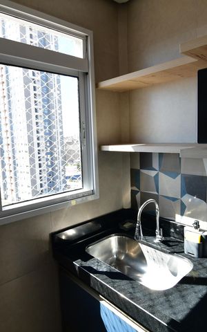 Apartamento à venda com 51m², 1 quarto e 1 vagaCozinha