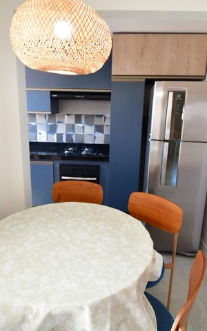 Apartamento à venda com 51m², 1 quarto e 1 vagaCozinha