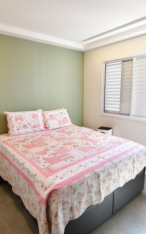Apartamento à venda com 51m², 1 quarto e 1 vagaQuarto