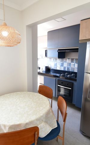 Apartamento à venda com 51m², 1 quarto e 1 vagaCozinha