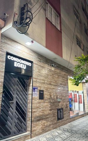 Apartamento à venda com 44m², 1 quarto e 1 vagaFachada 