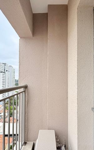 Studio para alugar com 22m², 1 quarto e sem vaga Studio para alugar com 22m², 1 quarto e sem vagaSacada