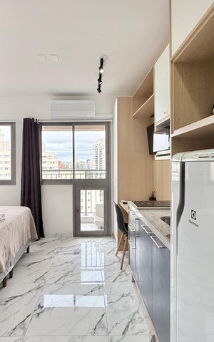 Studio para alugar com 22m², 1 quarto e sem vaga Studio para alugar com 22m², 1 quarto e sem vagaCozinha