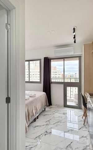 Studio para alugar com 22m², 1 quarto e sem vaga Studio para alugar com 22m², 1 quarto e sem vagaCozinha