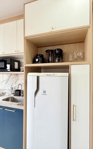 Studio para alugar com 22m², 1 quarto e sem vaga Studio para alugar com 22m², 1 quarto e sem vagaCozinha