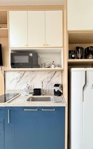 Studio para alugar com 22m², 1 quarto e sem vaga Studio para alugar com 22m², 1 quarto e sem vagaCozinha