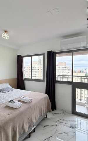 Studio para alugar com 22m², 1 quarto e sem vaga Studio para alugar com 22m², 1 quarto e sem vagaQuarto