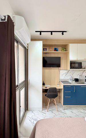 Studio para alugar com 22m², 1 quarto e sem vaga Studio para alugar com 22m², 1 quarto e sem vagaQuarto