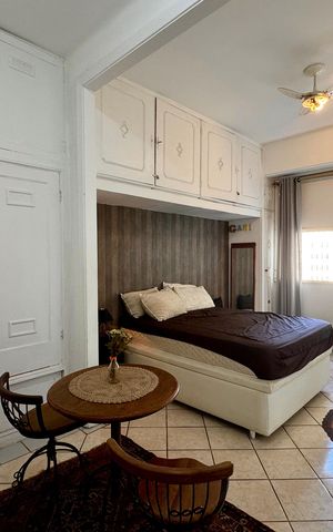 Apartamento para alugar com 35m², 1 quarto e sem vaga