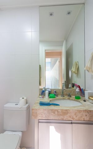 Apartamento à venda com 92m², 3 quartos e 2 vagas Apartamento à venda com 92m², 3 quartos e 2 vagasBanheiro 2
