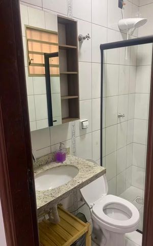 Apartamento para alugar com 42m², 1 quarto e 1 vaga Apartamento para alugar com 42m², 1 quarto e 1 vagaBanheiro
