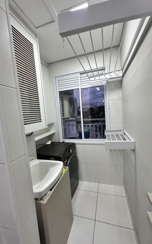 Apartamento à venda com 52m², 2 quartos e 1 vaga Apartamento à venda com 52m², 2 quartos e 1 vagaÁrea de serviço