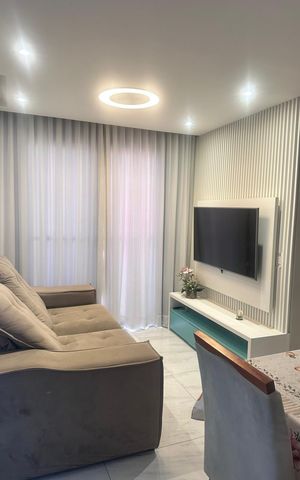 Apartamento à venda com 52m², 2 quartos e 1 vaga Apartamento à venda com 52m², 2 quartos e 1 vagaSala