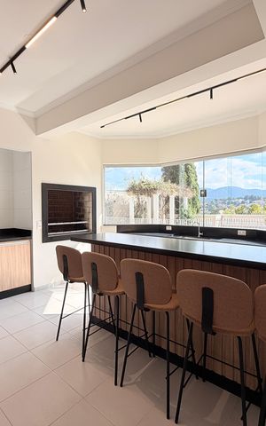 Casa de condomínio à venda com 483m², 6 quartos e 8 vagasÁrea gourmet