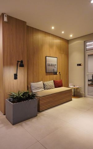 Studio à venda com 27m², 1 quarto e sem vagaHall de entrada
