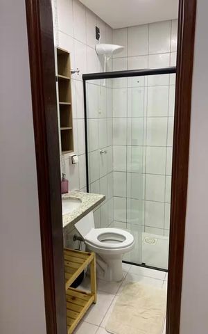 Apartamento para alugar com 42m², 1 quarto e 1 vaga Apartamento para alugar com 42m², 1 quarto e 1 vagaBanheiro