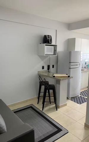 Apartamento para alugar com 42m², 1 quarto e 1 vaga Apartamento para alugar com 42m², 1 quarto e 1 vagaSala