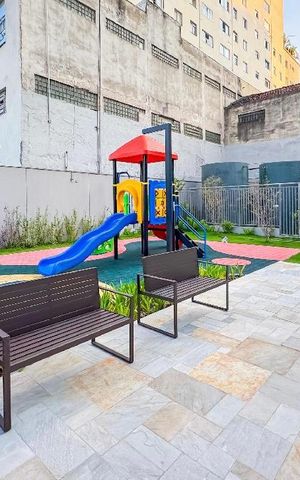 Apartamento à venda com 46m², 1 quarto e 1 vaga Apartamento à venda com 46m², 1 quarto e 1 vagaÁrea externa