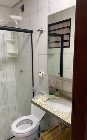 Apartamento para alugar com 42m², 1 quarto e 1 vaga Apartamento para alugar com 42m², 1 quarto e 1 vagaBanheiro
